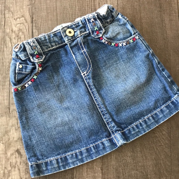 marks and spencer denim skirt